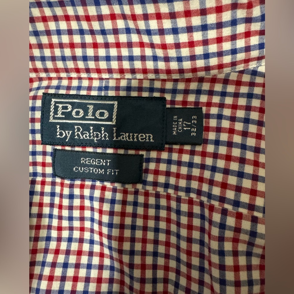 Polo by Ralph Lauren - Men’s Botton Down Shirt - Size 17 32/33